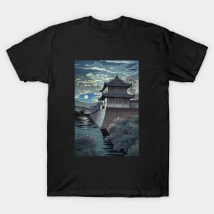 Nijo Castle at Kyoto by Tsuchiya Koitsu T-Shirt